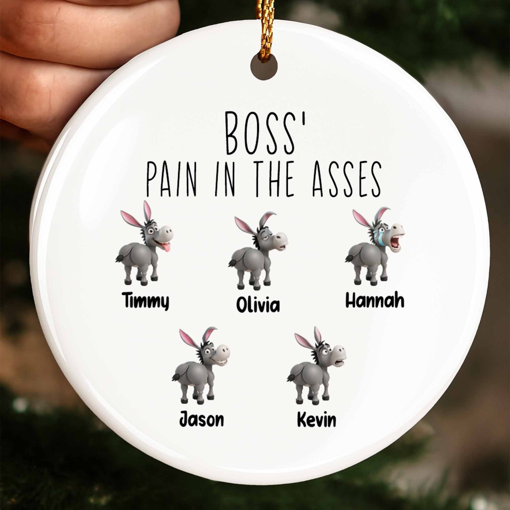 Boss' Pain In The Asses With Donkeys