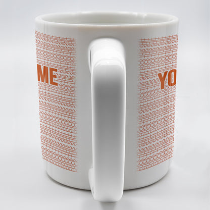 You Keep Me Sane With Elegant Wave Patterns