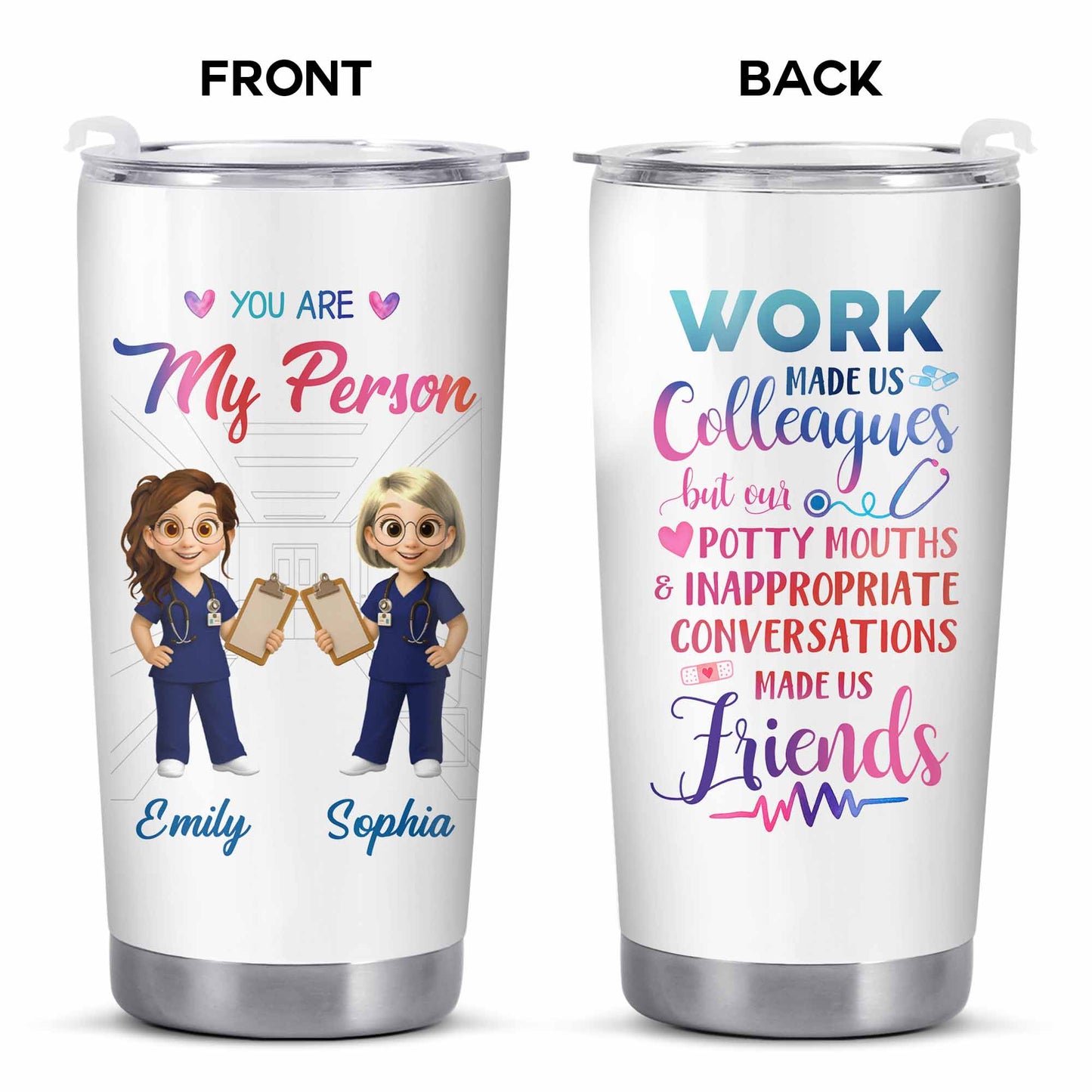 You Are My Person, Medical Professionals With Clipboard