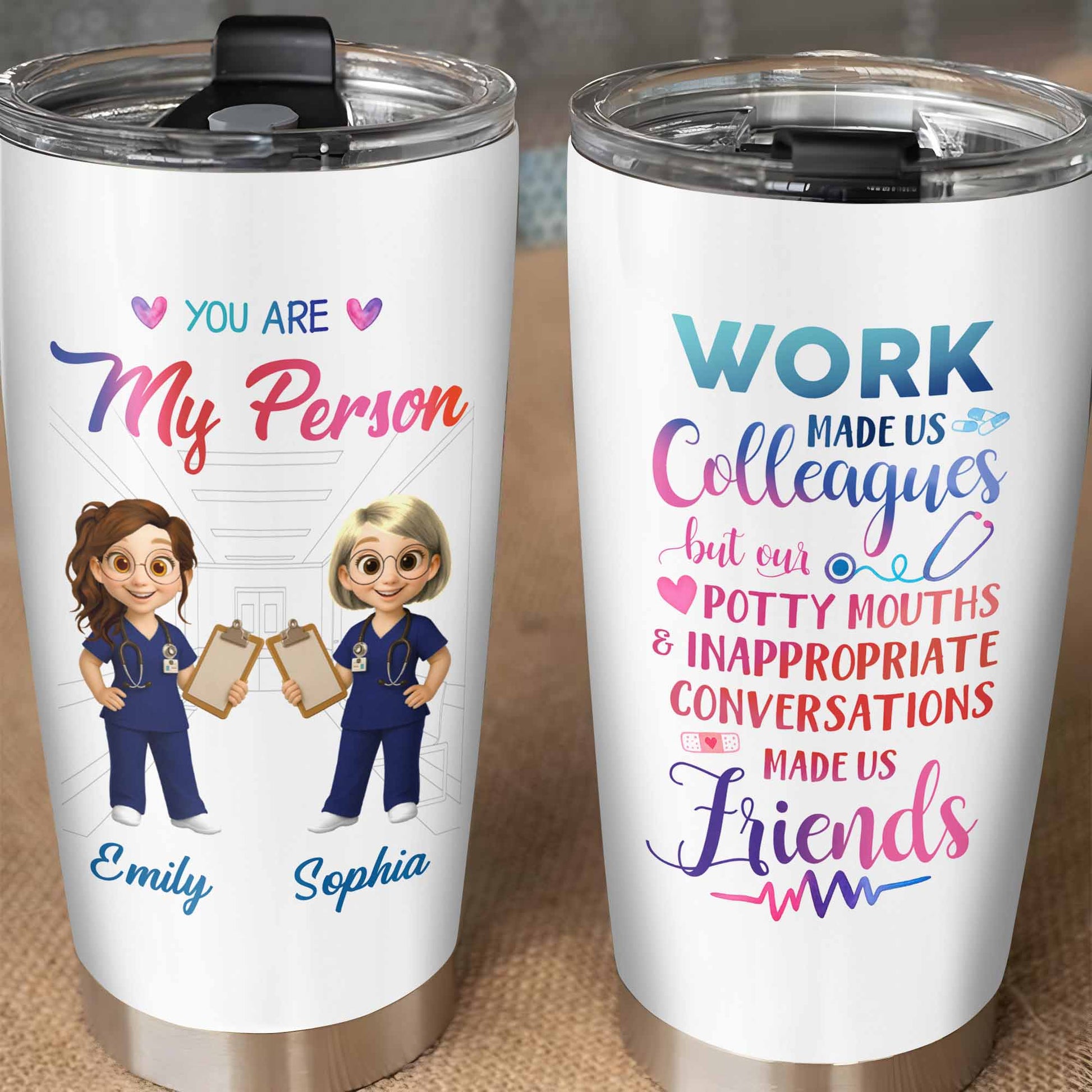 You Are My Person, Medical Professionals With Clipboard