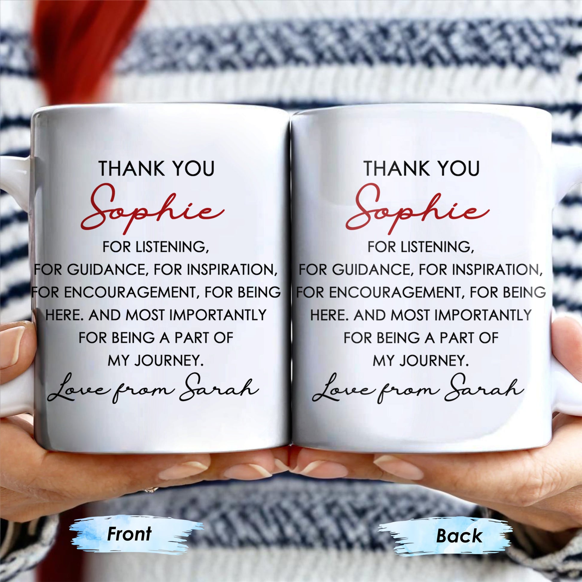 Thank You For Being A Part Of My Journey