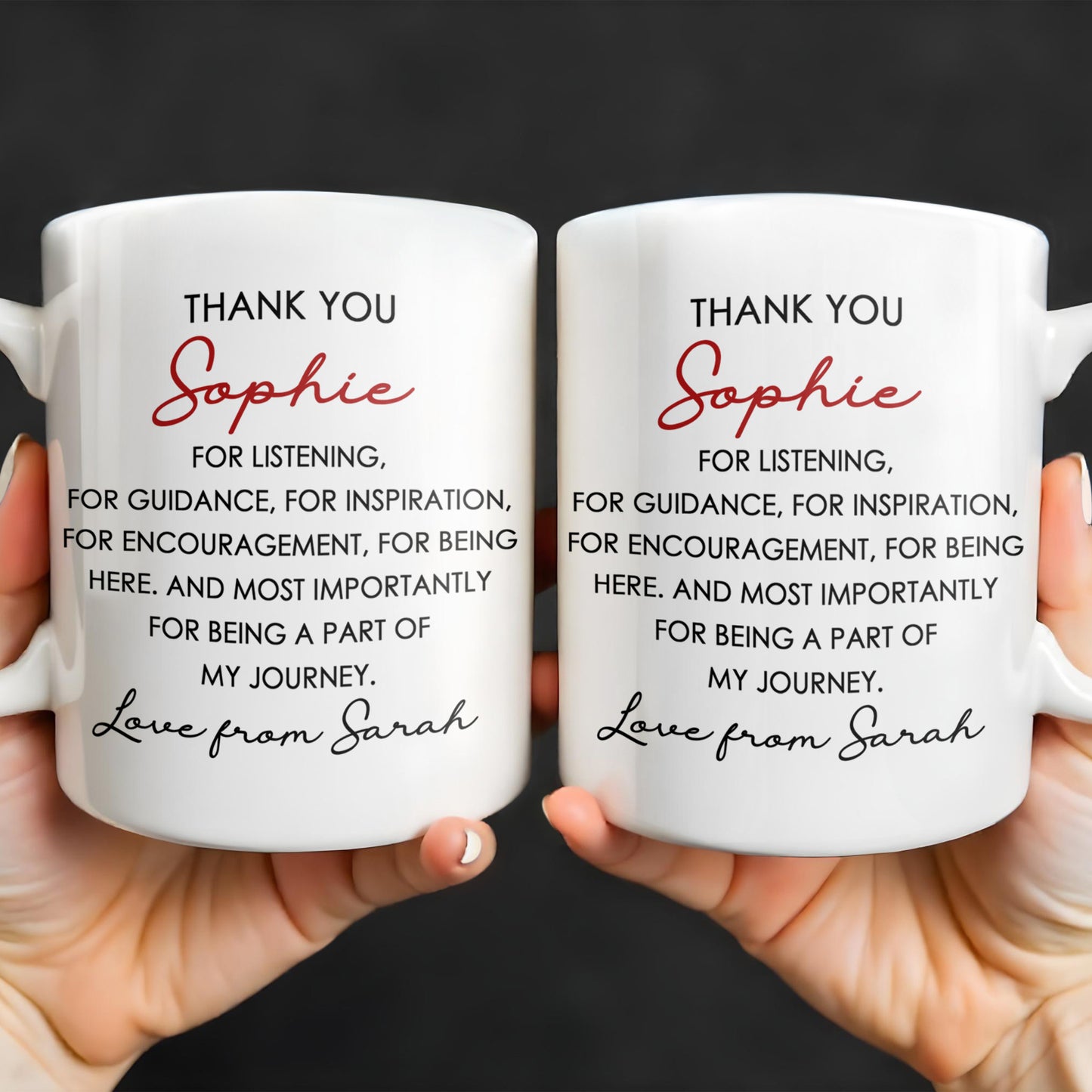 Thank You For Being A Part Of My Journey