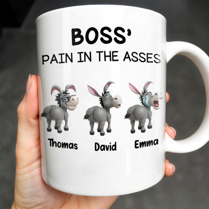 Boss' Pain In The Asses Featuring Playful Donkeys