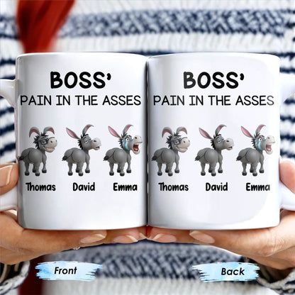 Boss' Pain In The Asses Featuring Playful Donkeys