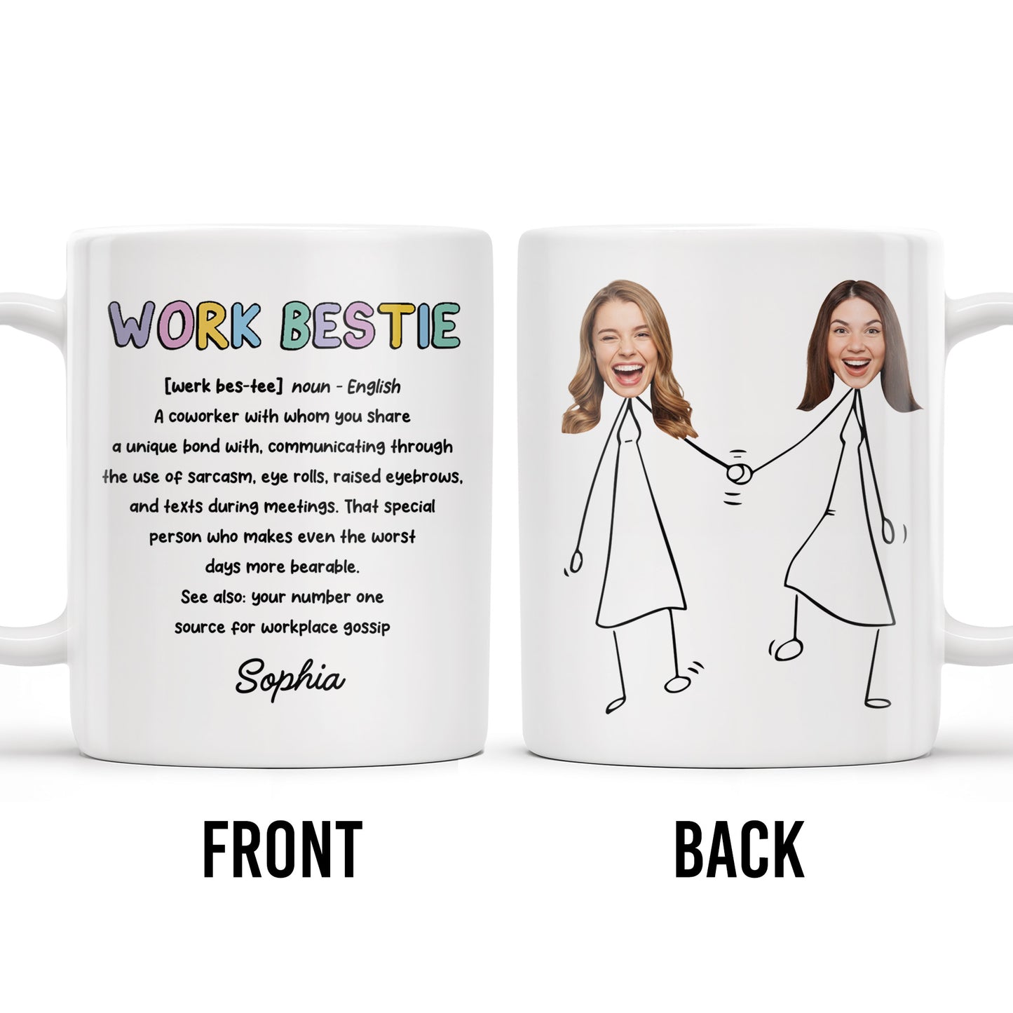 Work Bestie Unique Bond With Coworker