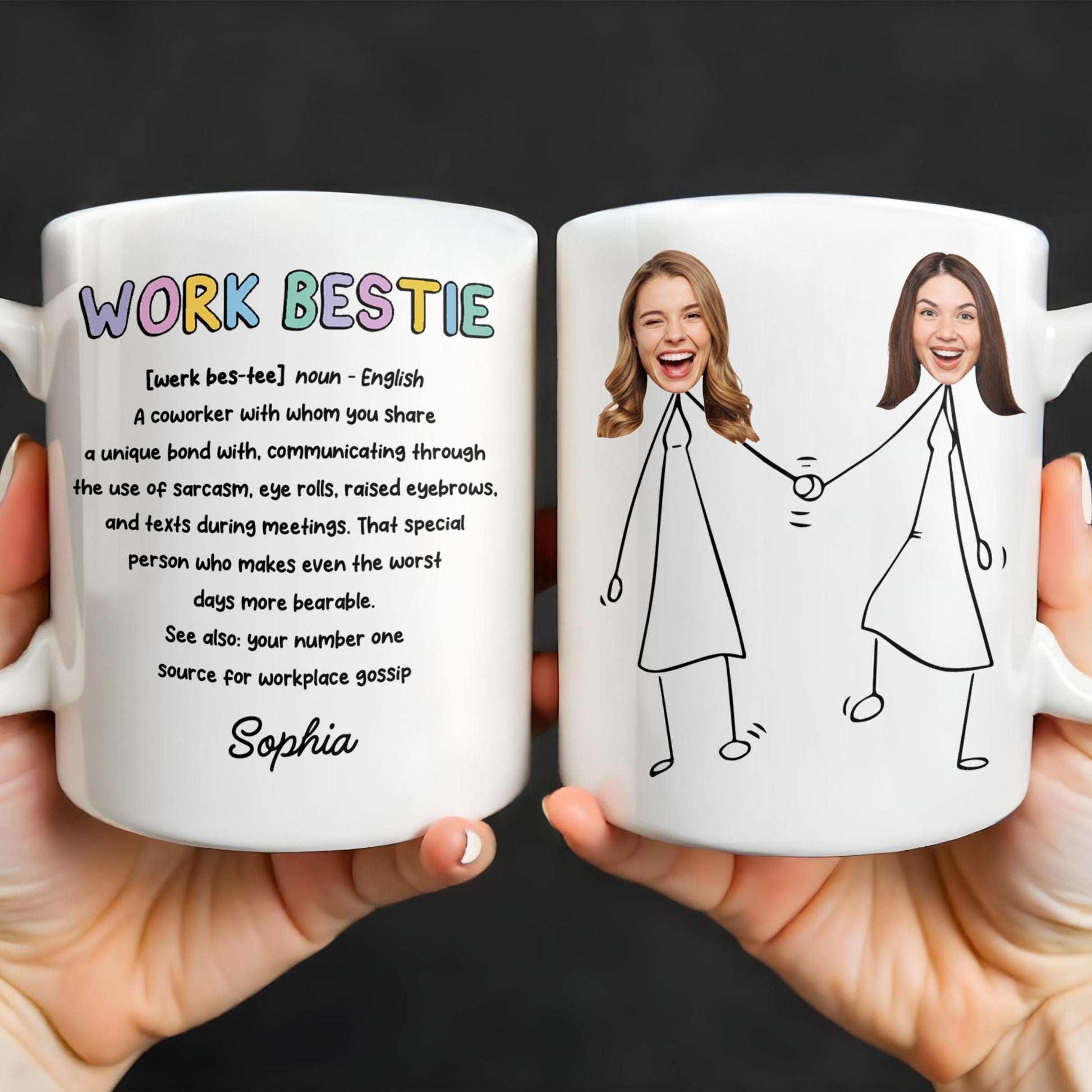 Work Bestie Unique Bond With Coworker