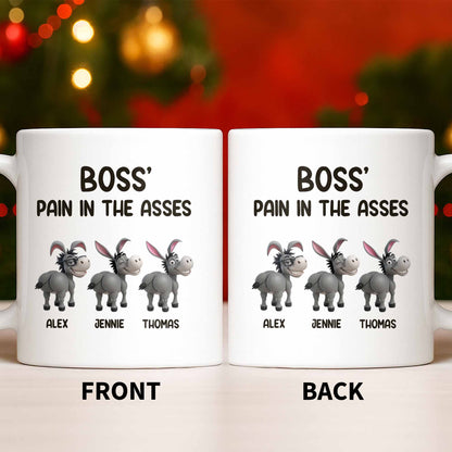 Boss’ Pain In The Asses, Fun Donkey Design