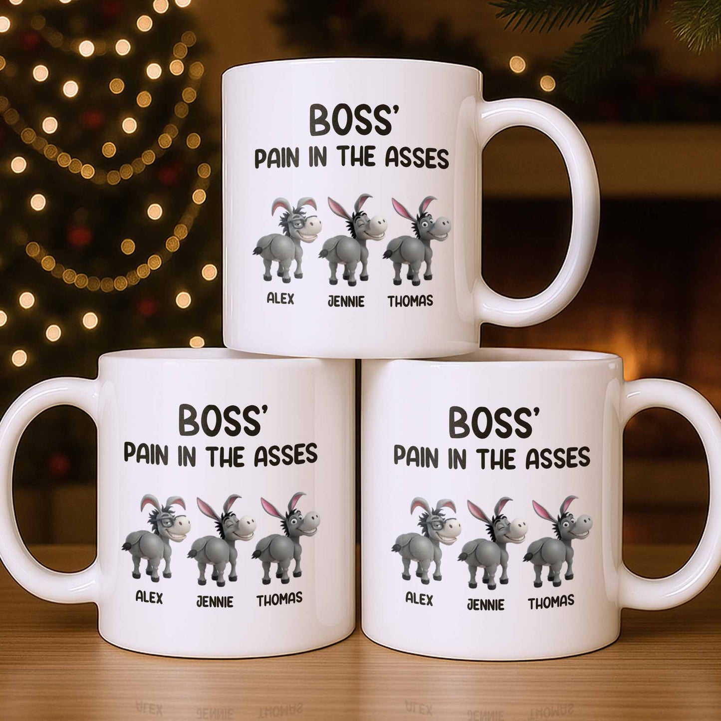 Boss’ Pain In The Asses, Fun Donkey Design