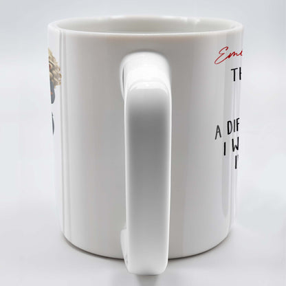 Thanks For Being My Coworker, Fun Coworker Appreciation - Personalized Custom Coffee Mug - COL126_MG