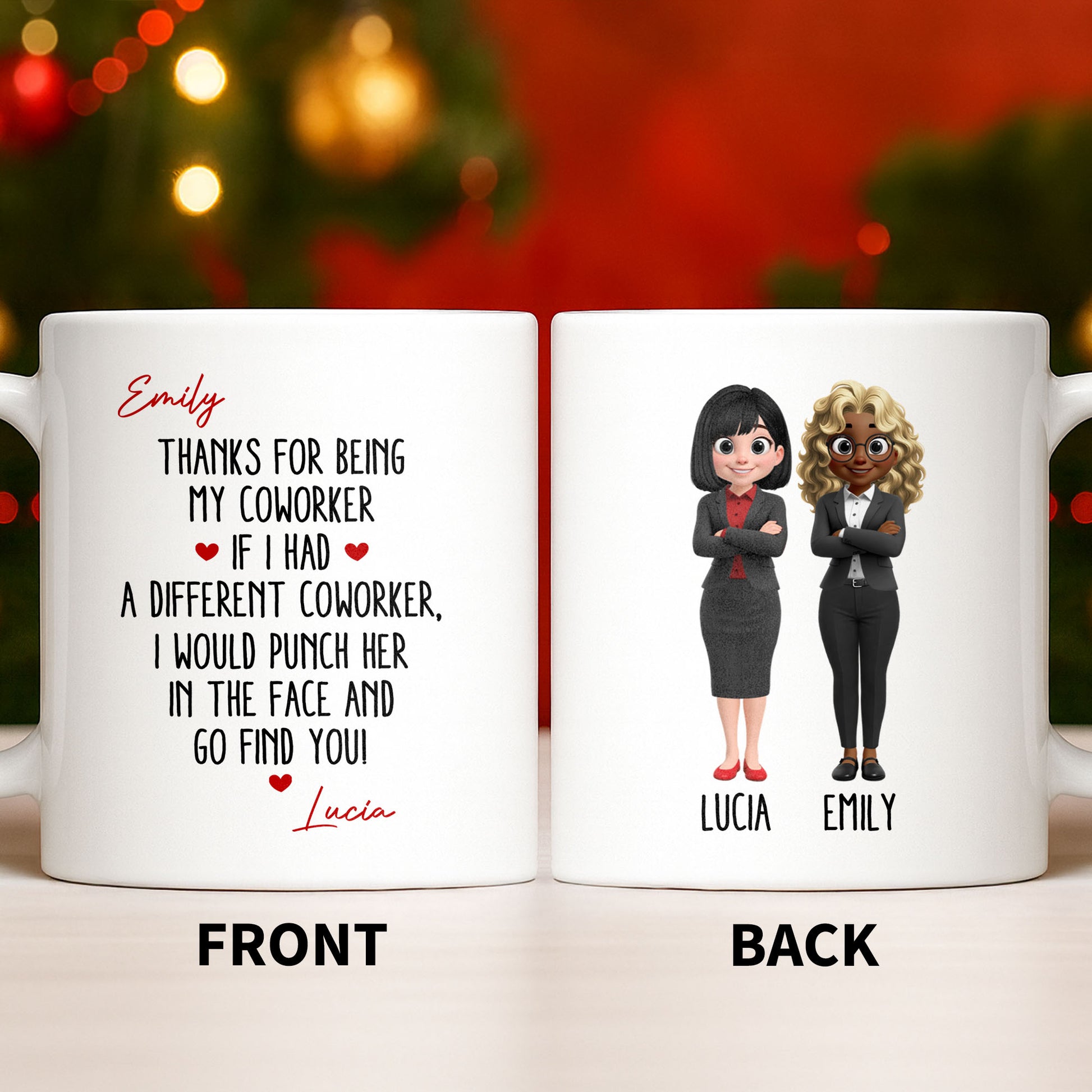 Thanks For Being My Coworker, Fun Coworker Appreciation