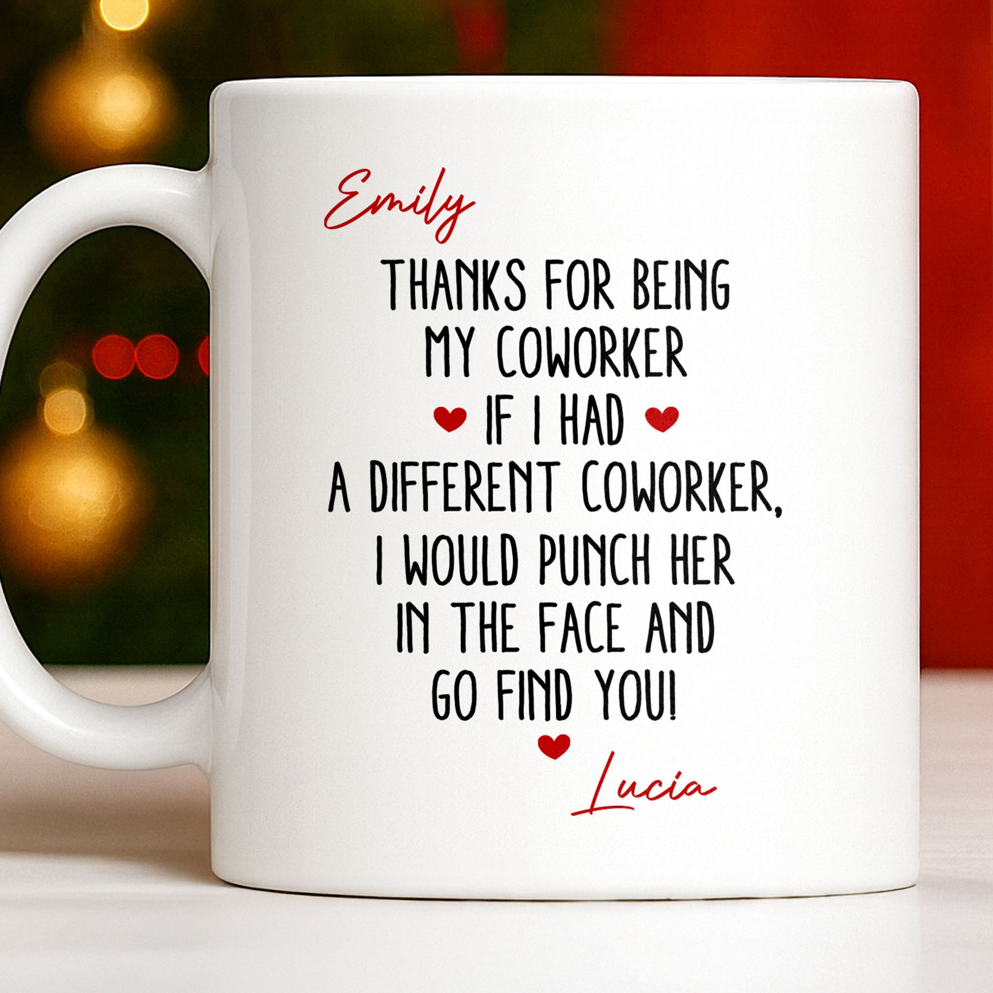 Thanks For Being My Coworker, Fun Coworker Appreciation