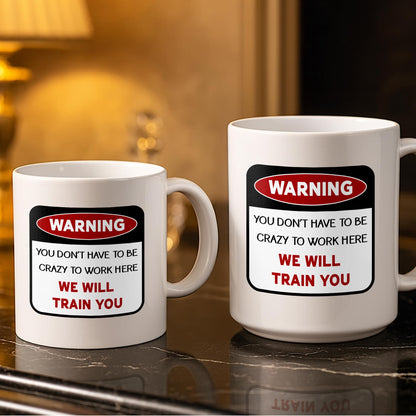 Best Team Ever Cartoon People Design - Personalized Custom Coffee Mug - COL127_MG