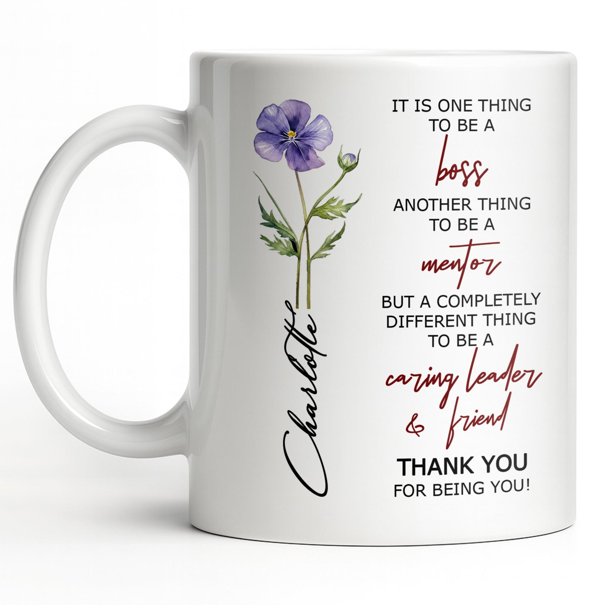 It Is One Thing To Be A Boss Flower