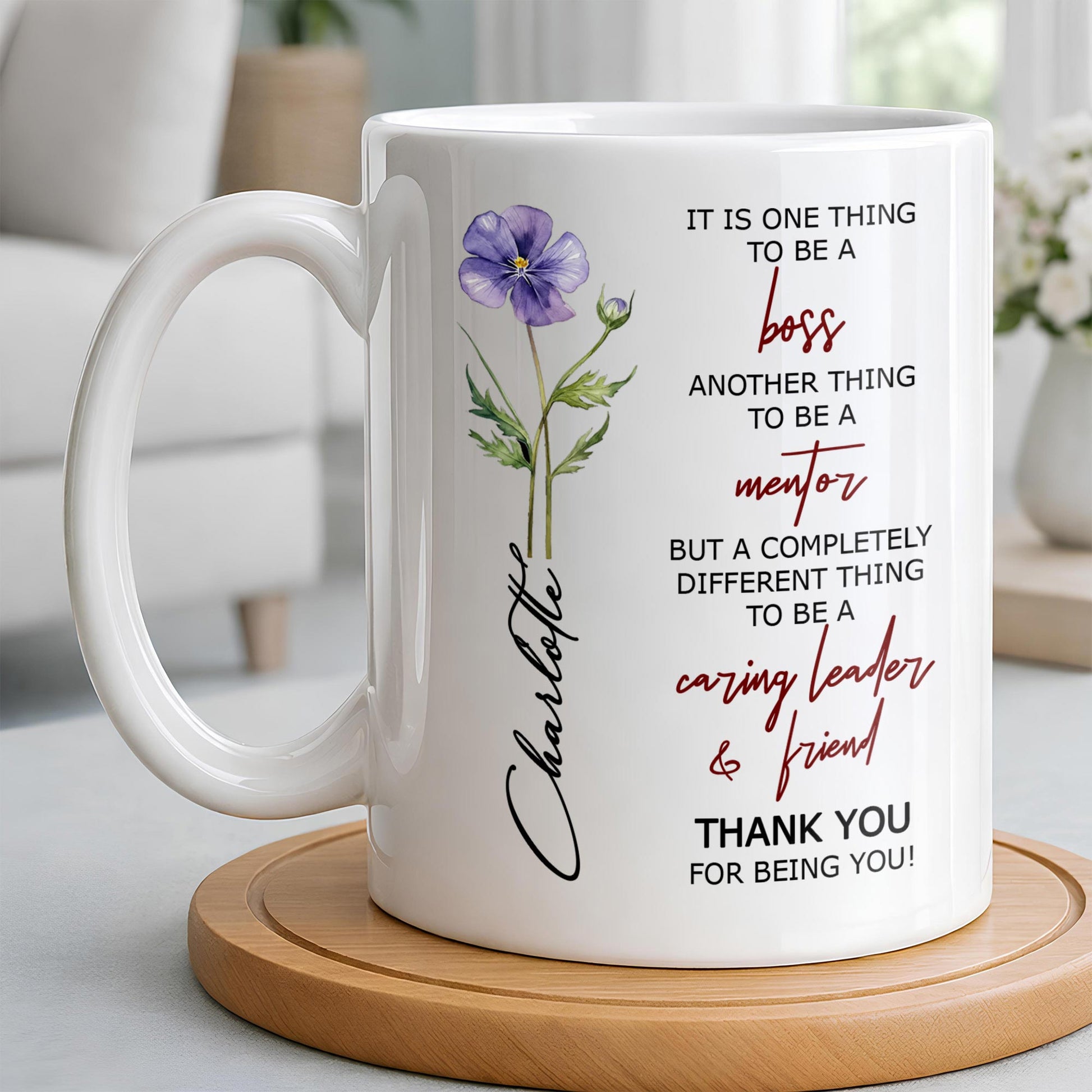 It Is One Thing To Be A Boss Flower