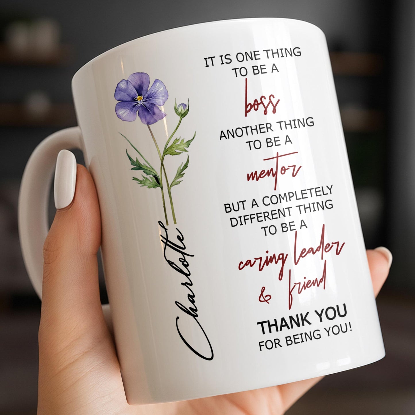 It Is One Thing To Be A Boss Flower