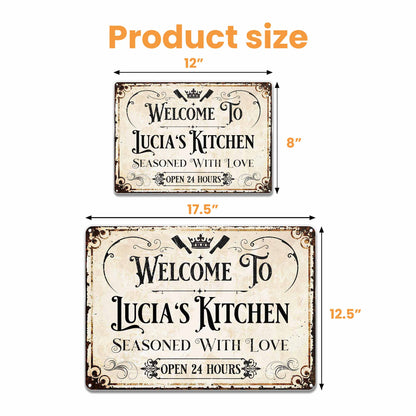 Welcome To Lucia's Kitchen Seasoned With Love