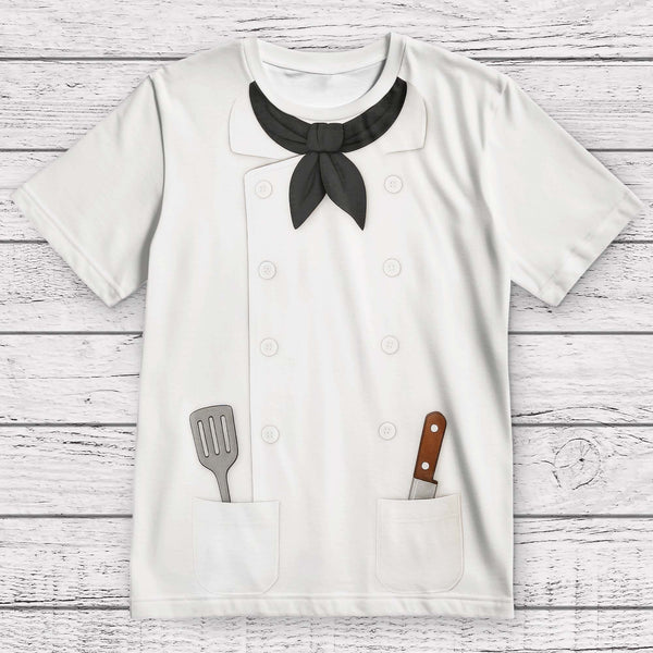 Bring Style To Your Cooking With Chef's Uniform, Spatula, Kitchen Knife