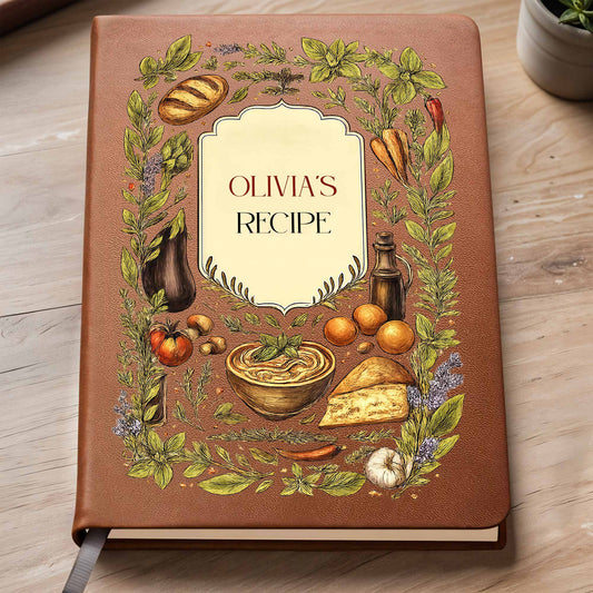 My Recipe With Vegetables And Herbs Illustration