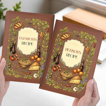 My Recipe With Vegetables And Herbs Illustration