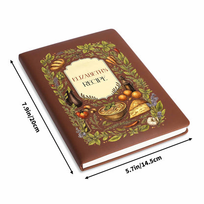 My Recipe With Vegetables And Herbs Illustration