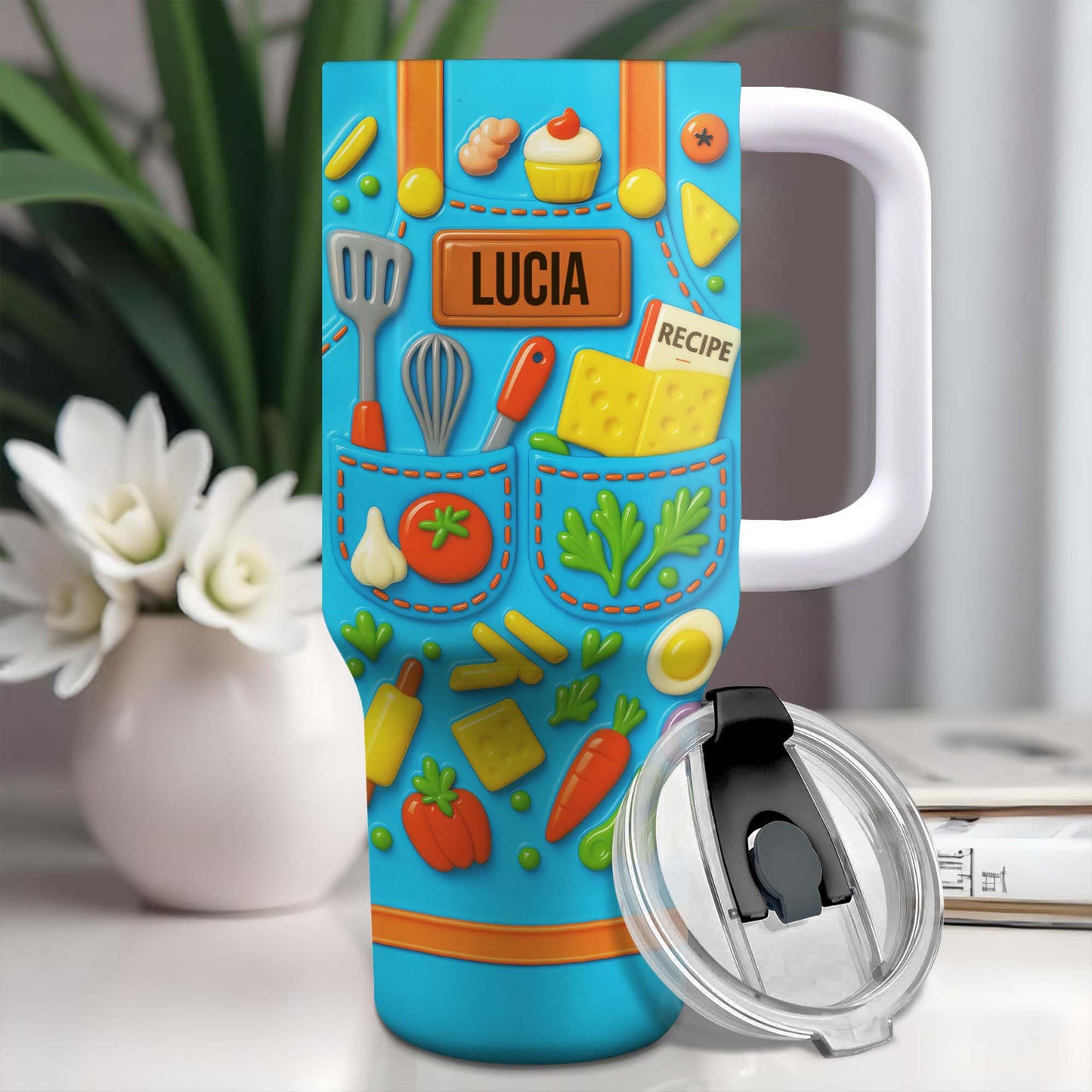 Enjoy Your Cooking Time With Kitchen Utensils And Fresh Ingredients