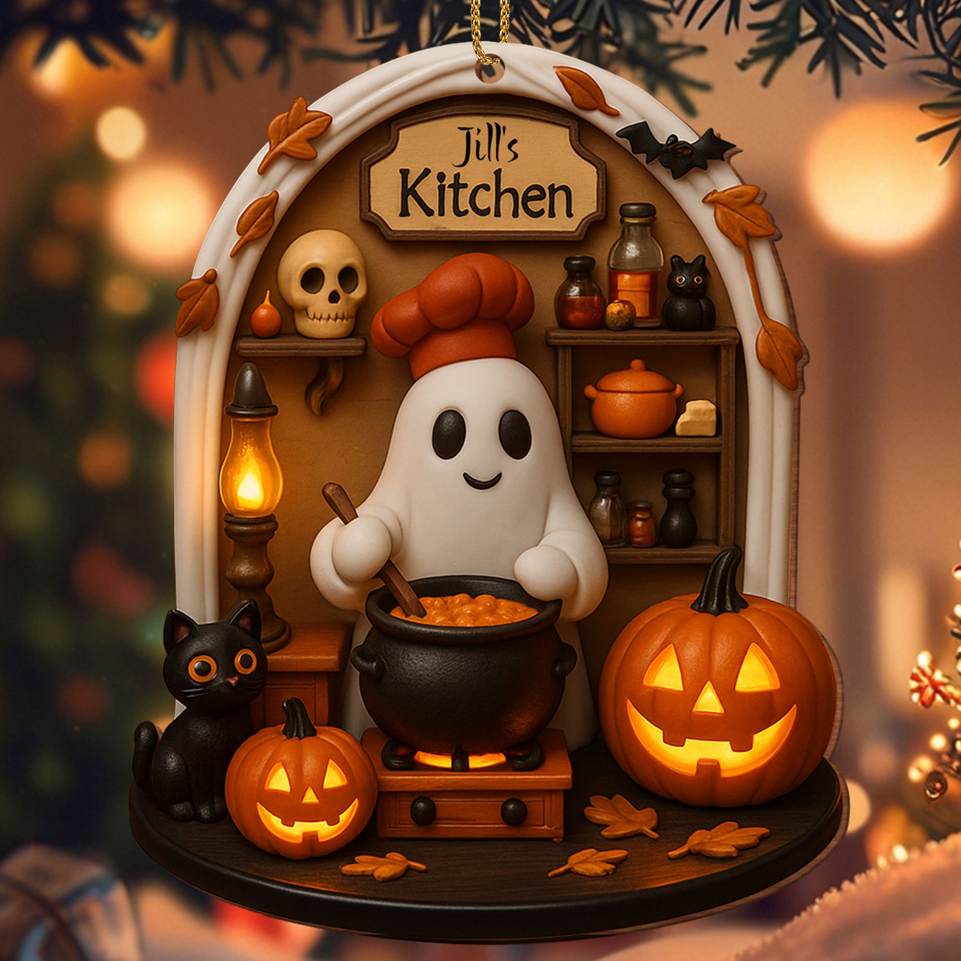 Jill's Kitchen, Ghost Cooking In A Cauldron