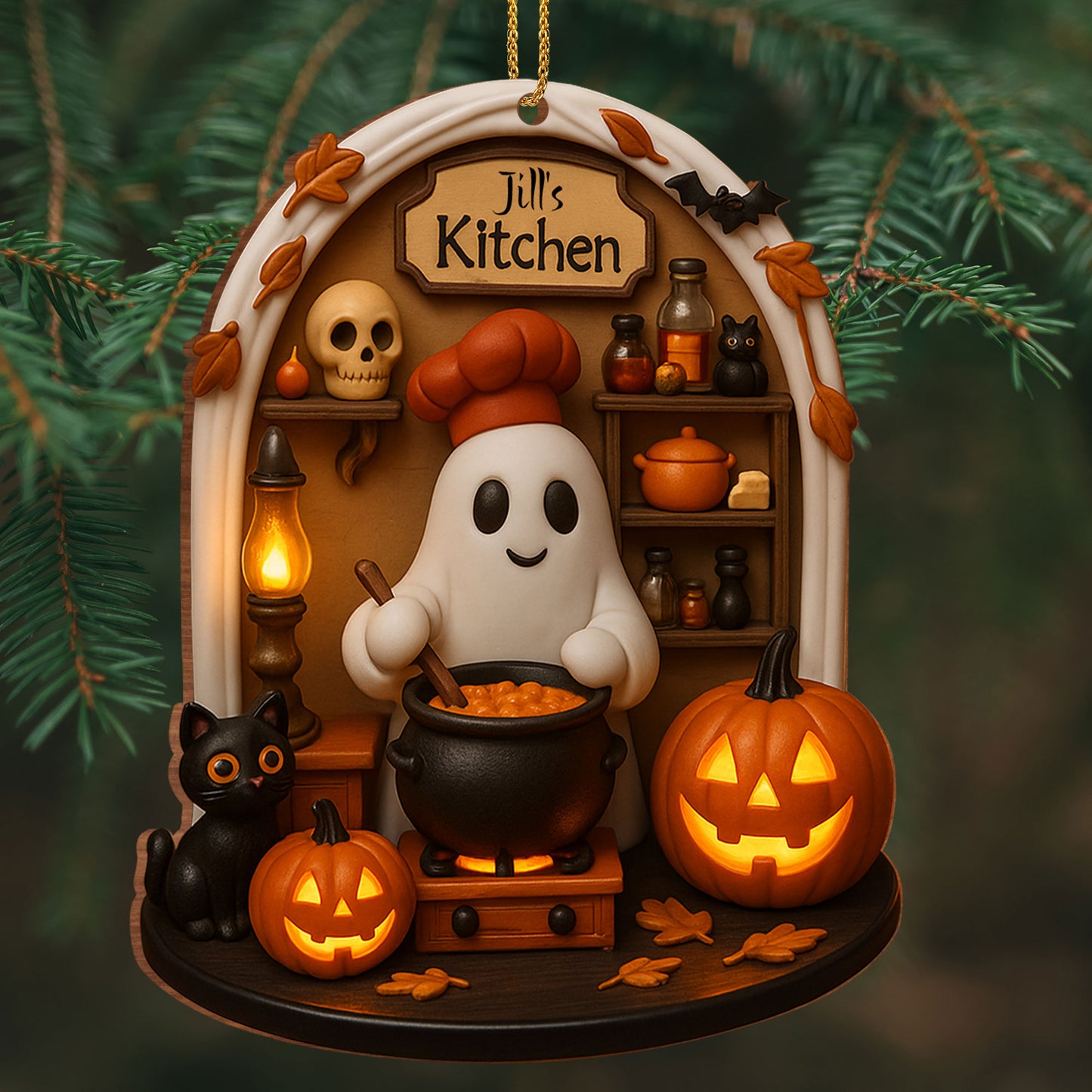 Jill's Kitchen, Ghost Cooking In A Cauldron
