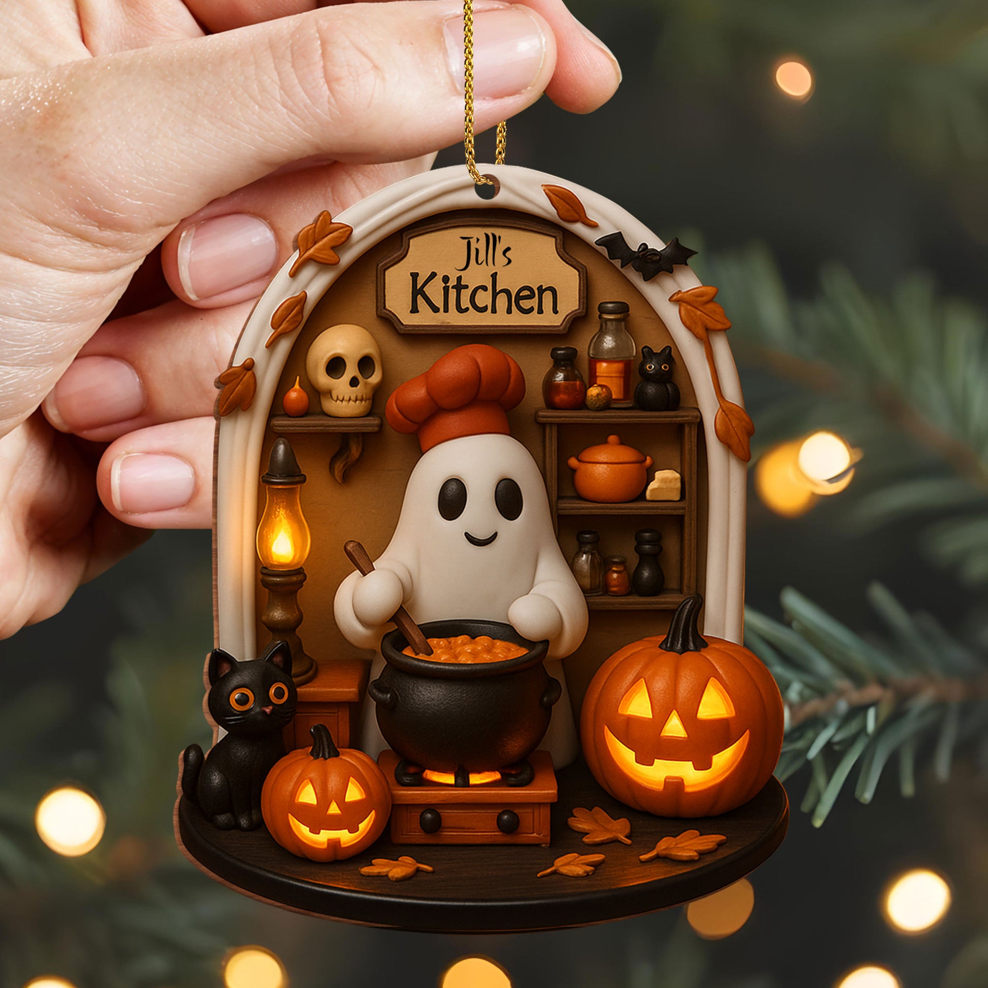 Jill's Kitchen, Ghost Cooking In A Cauldron