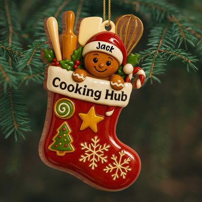 Cooking Hub Christmas Stocking With Utensils