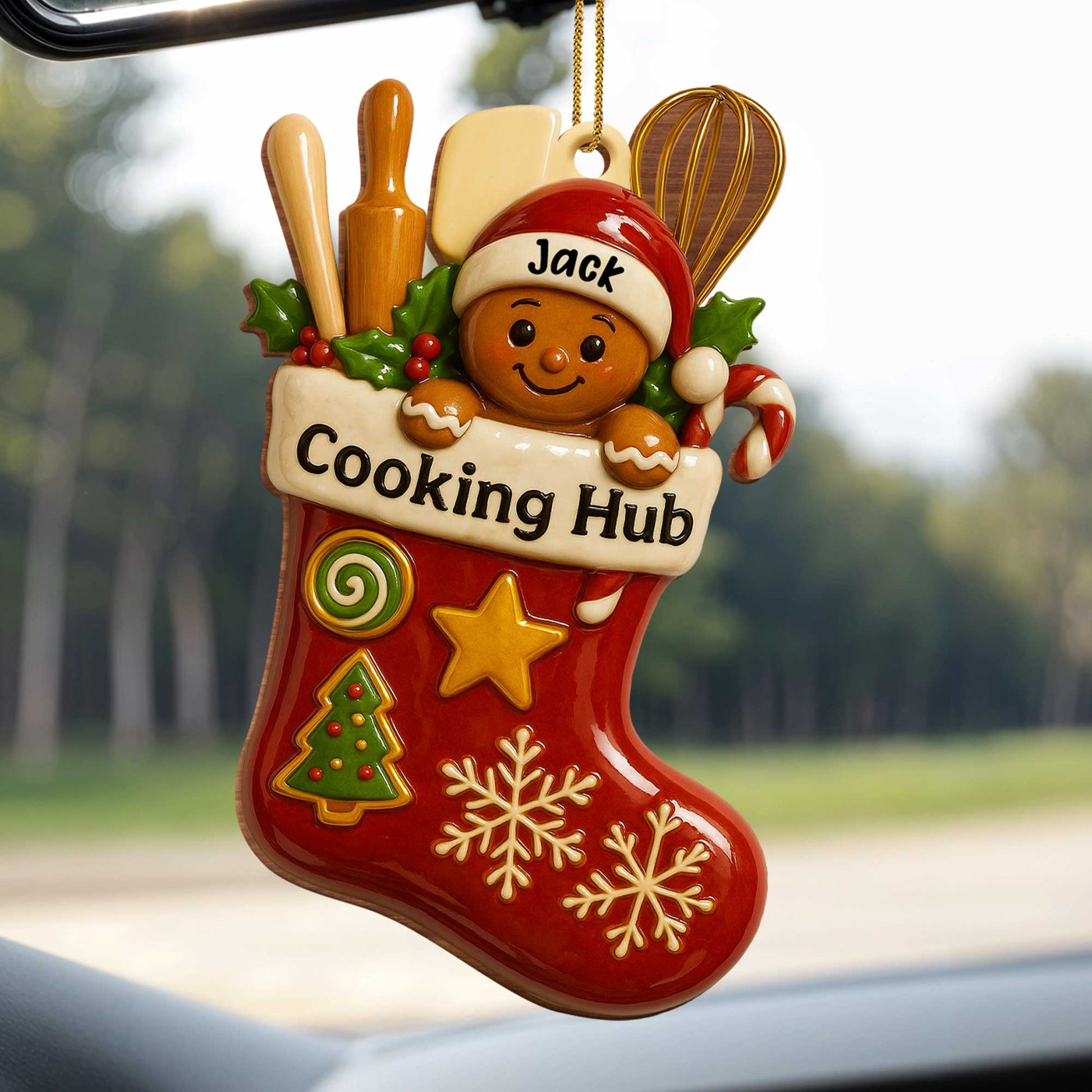 Cooking Hub Christmas Stocking With Utensils