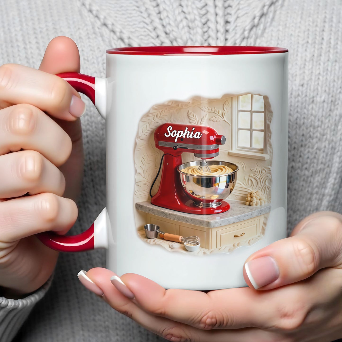 Just A Girl Who Loves Baking Stand Mixer And Whisk