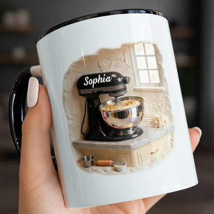 Just A Girl Who Loves Baking Stand Mixer And Whisk