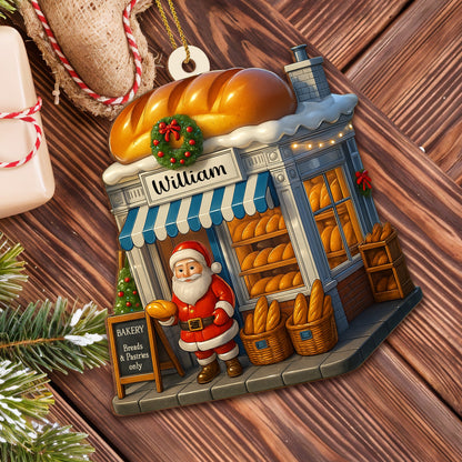 Bakery Breads & Pastries Only Featuring Santa Claus