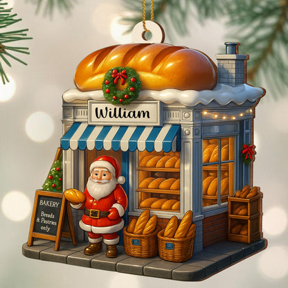 Bakery Breads & Pastries Only Featuring Santa Claus