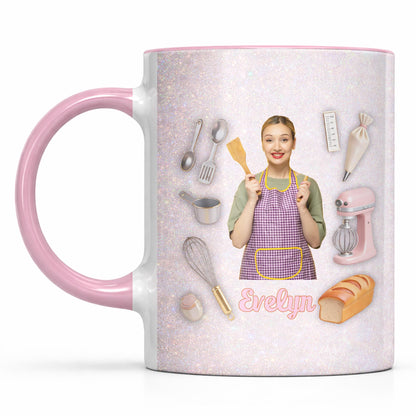 A Baker's Passion Rises Mixer Bread And Whisk Baking Design