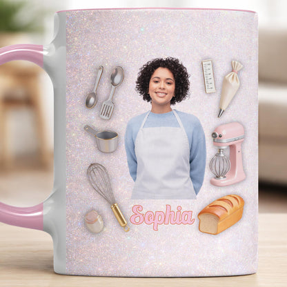 A Baker's Passion Rises Mixer Bread And Whisk Baking Design