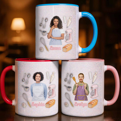 A Baker's Passion Rises Mixer Bread And Whisk Baking Design