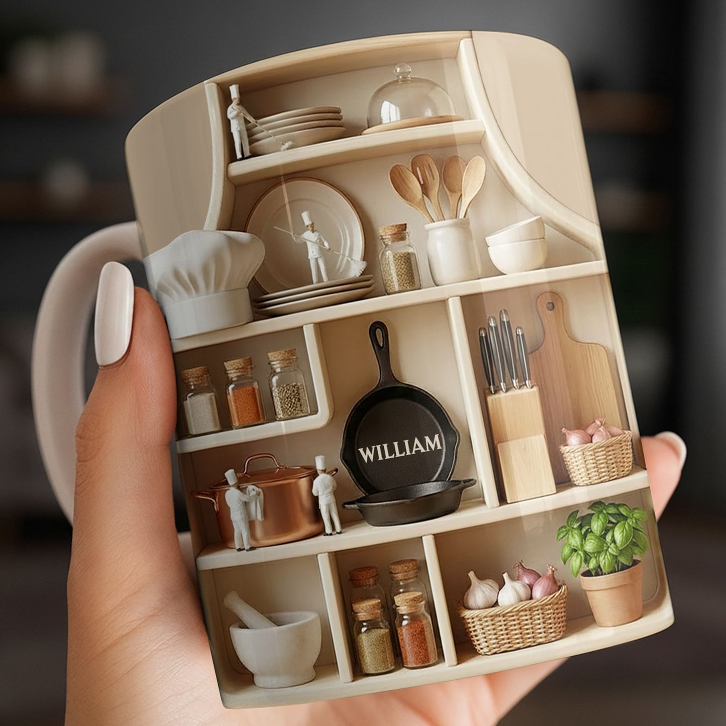 Customize With Your Name, Kitchen Essentials Mug