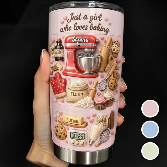 Just A Girl Who Loves Baking Stand Mixer And Pastry Tools