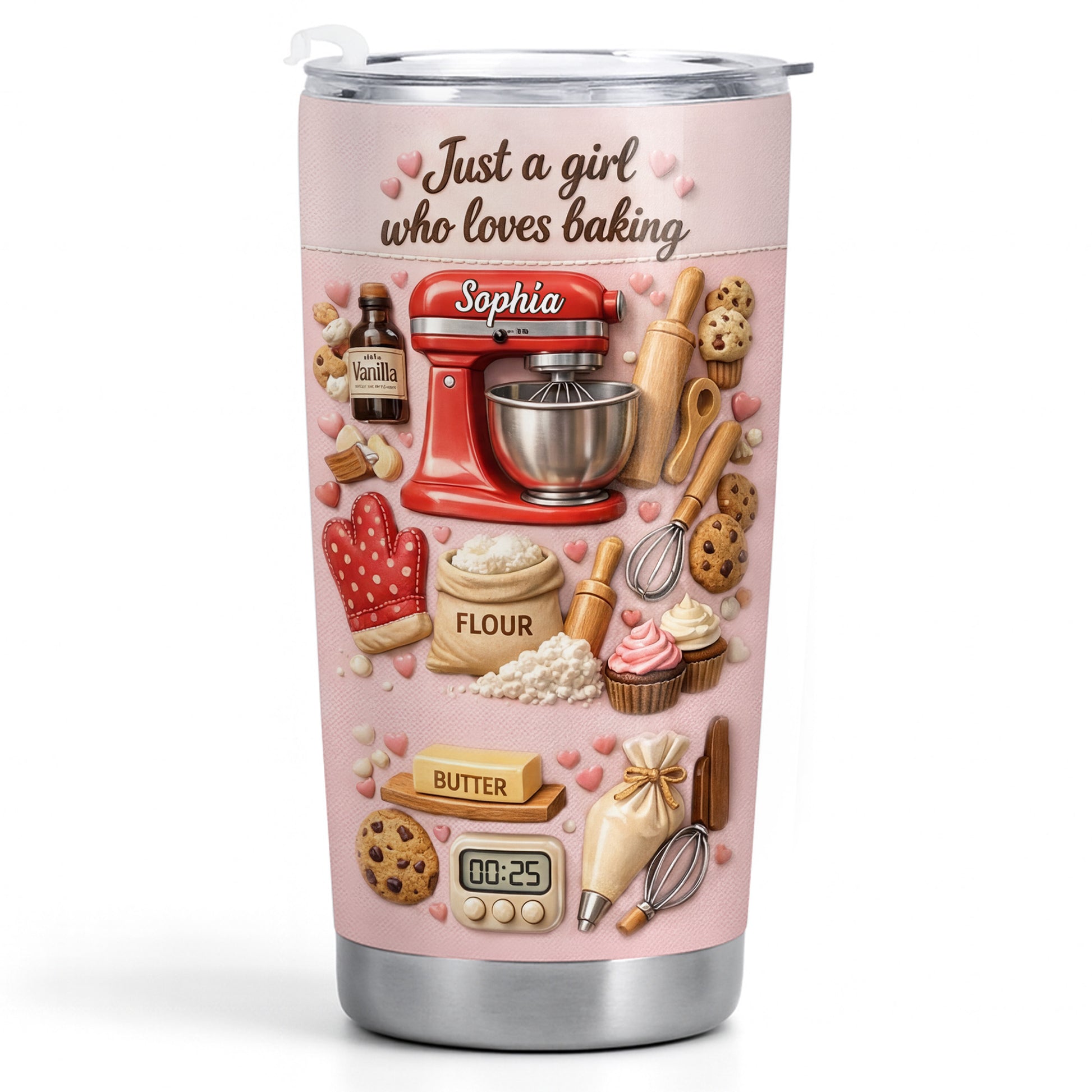 Just A Girl Who Loves Baking Stand Mixer And Pastry Tools