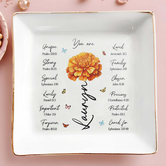 You Are Unique Strong Special Custom Jewelry Dish