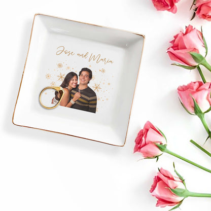 Forever In Love With You Custom Jewelry Dish