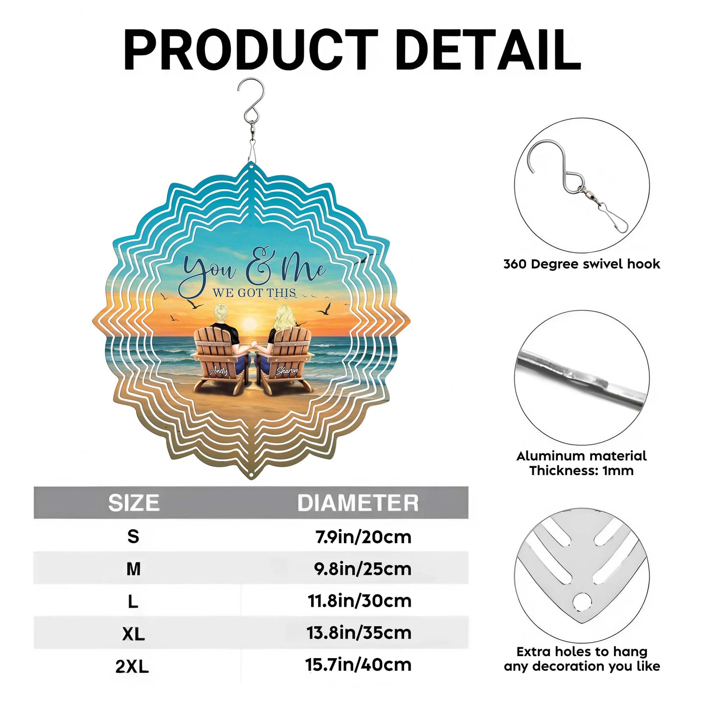 You & Me We Got This, Sunset Beach Chairs