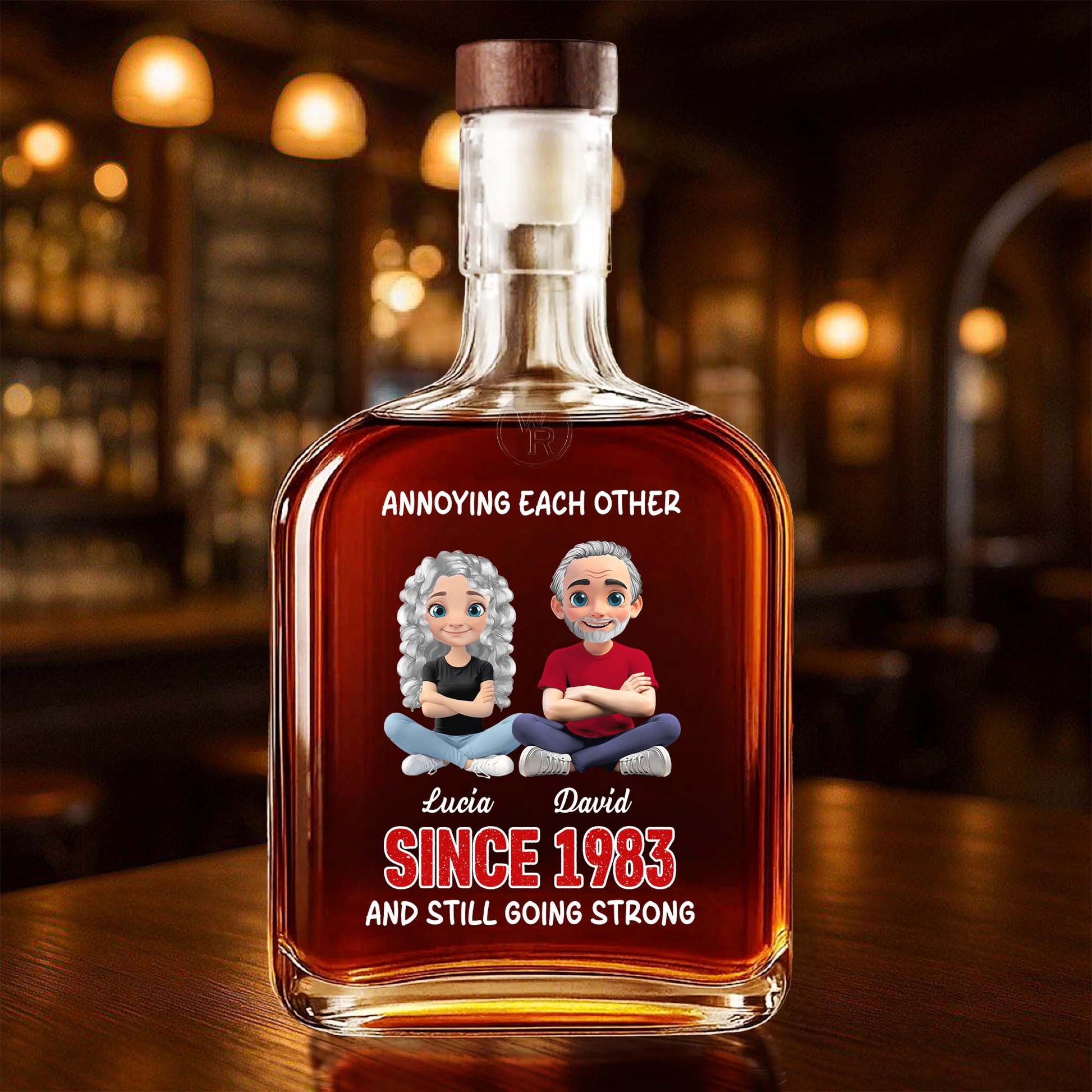 Annoying Each Other Since, Cartoon Figures