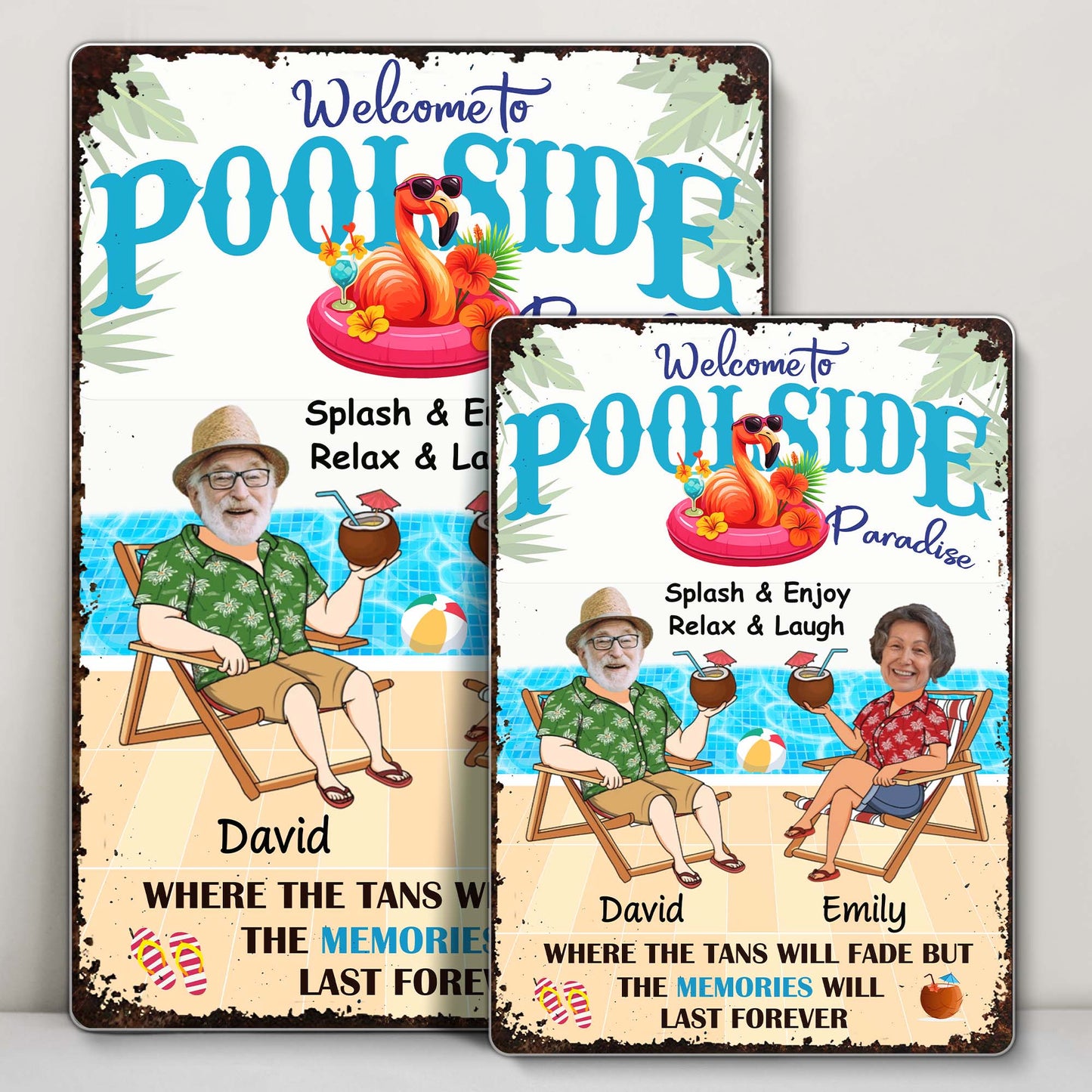 Welcome to Poolside Paradise, Splash & Enjoy, Relax & Laugh