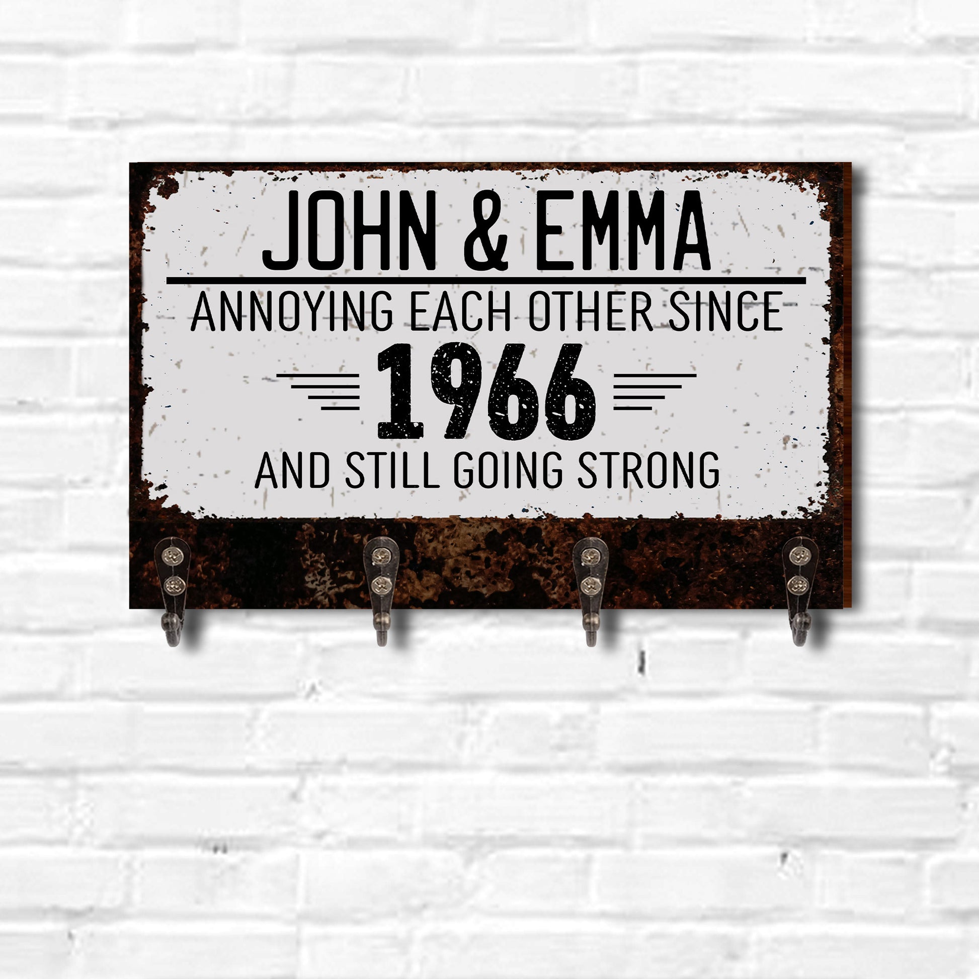 Annoying Each Other Since And Still Going Strong, Rusty Texture