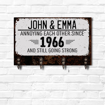 Annoying Each Other Since And Still Going Strong, Rusty Texture