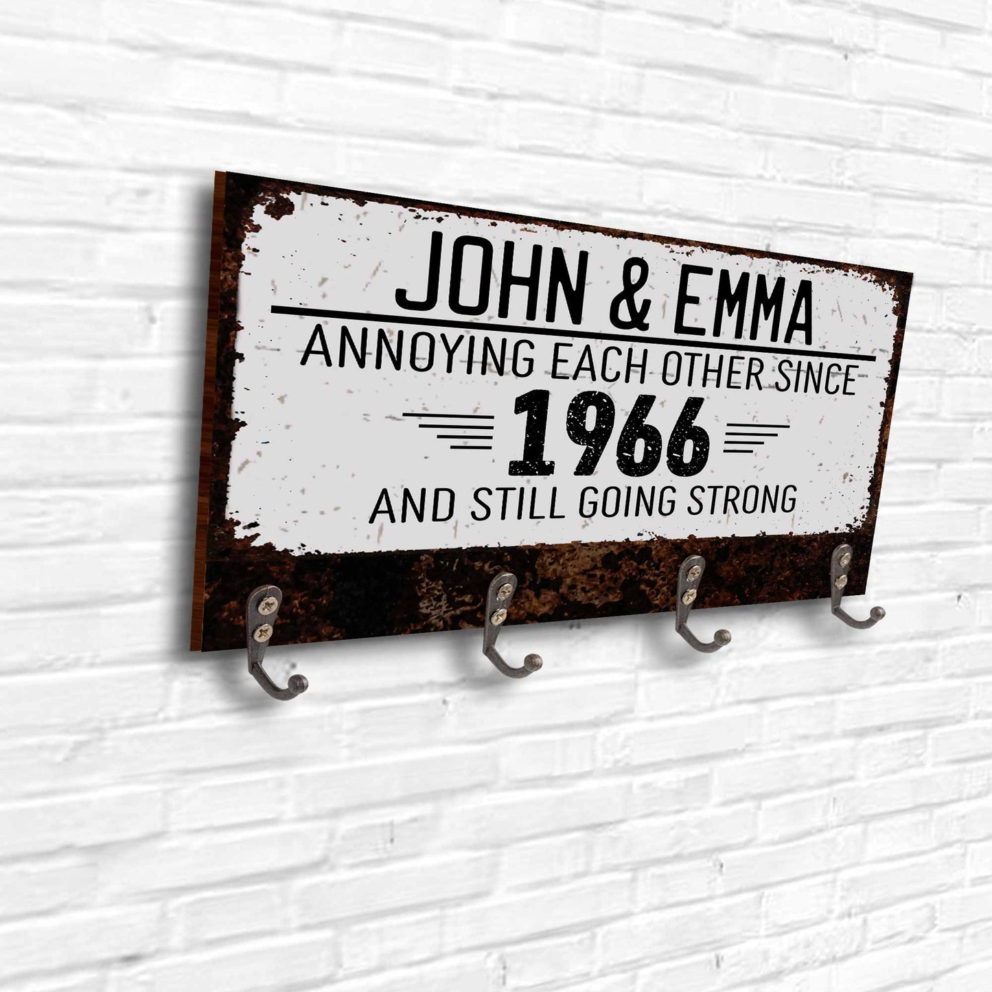 Annoying Each Other Since And Still Going Strong, Rusty Texture