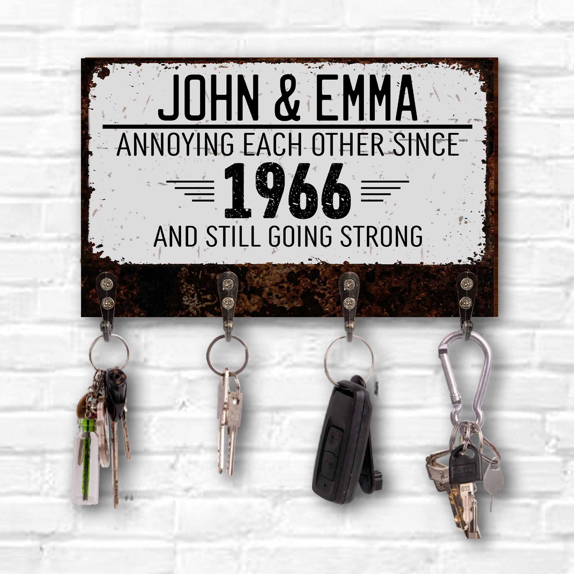 Annoying Each Other Since And Still Going Strong, Rusty Texture