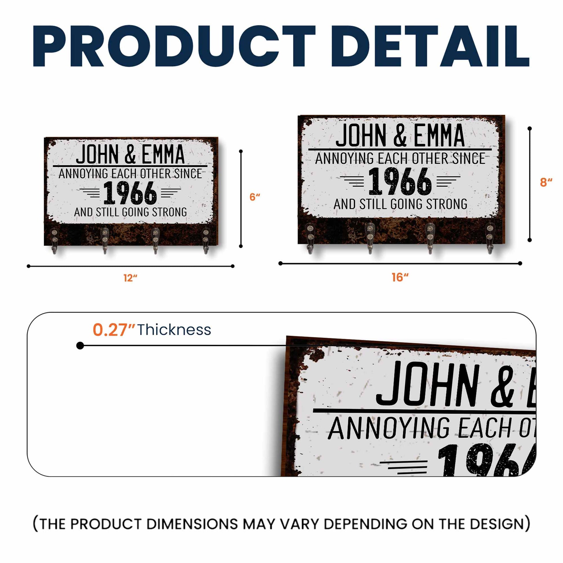 Annoying Each Other Since And Still Going Strong, Rusty Texture